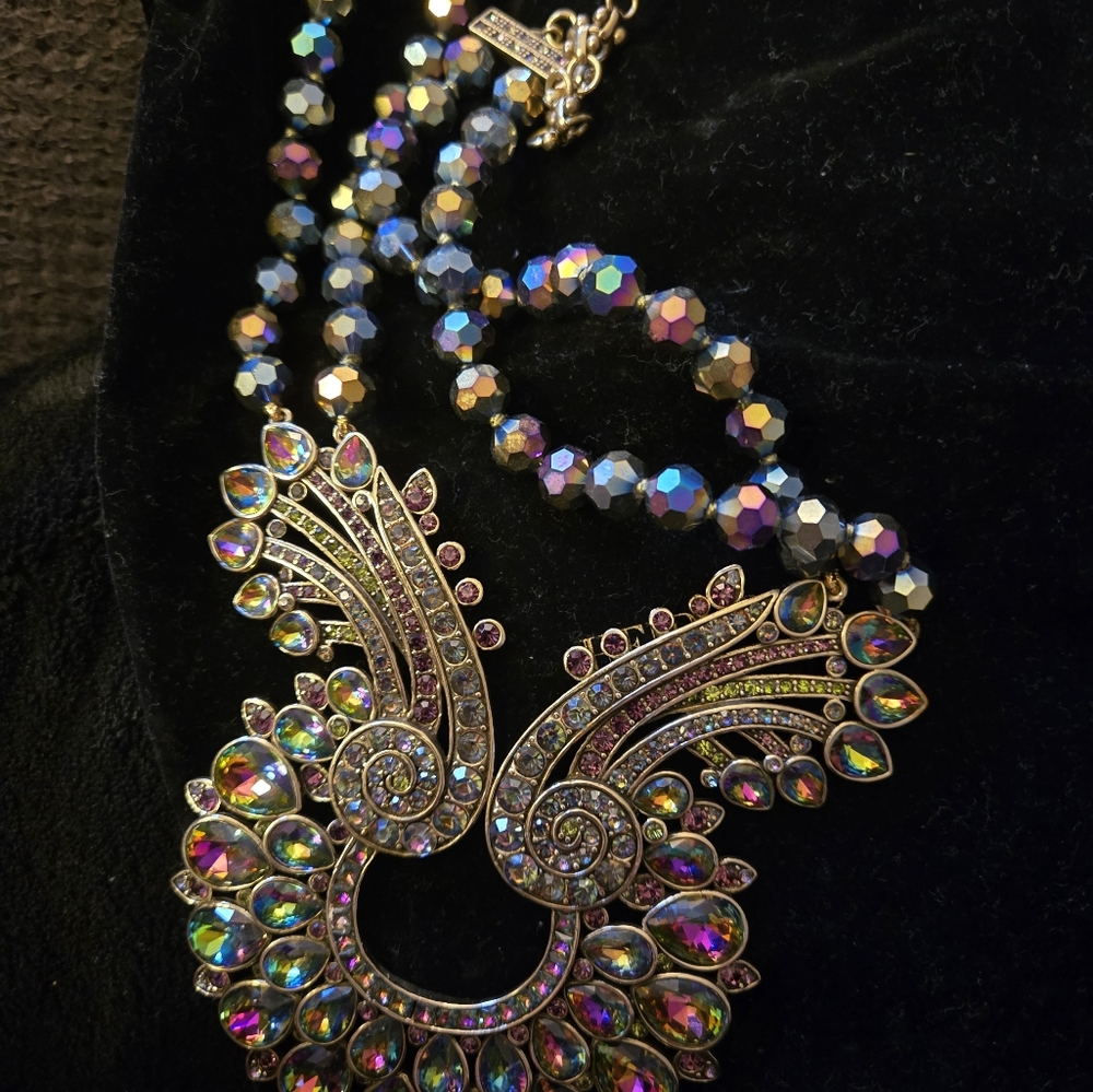 Elegant Multicolor Statement Necklace